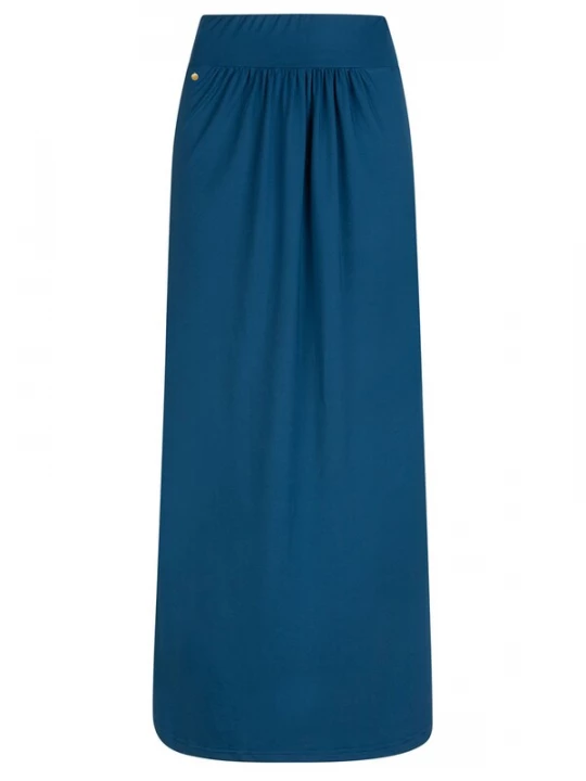 Foto van product Chic by Lirette Rok 'Maxi skirt Natural' turquoise