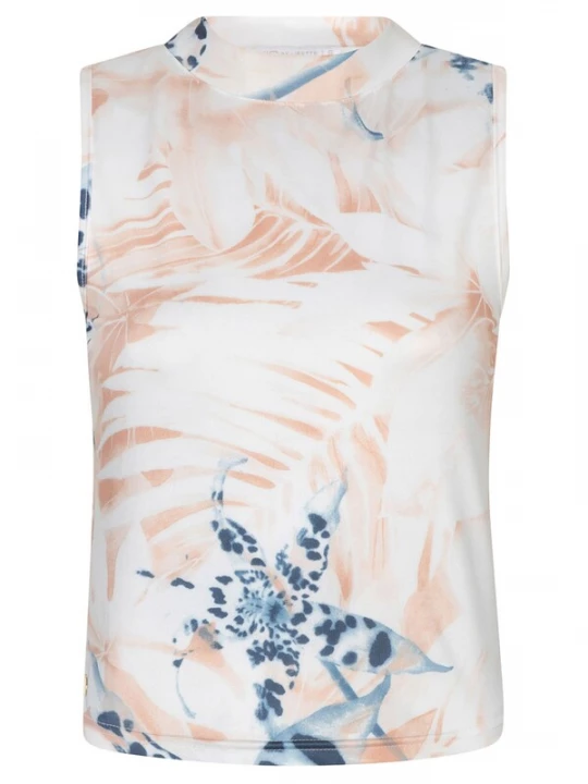 Foto van product Chic by Lirette Top 'Crop top halter Contadora' champagne