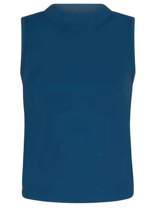 Foto van product Chic by Lirette Top 'Crop top halter Natural' turquoise