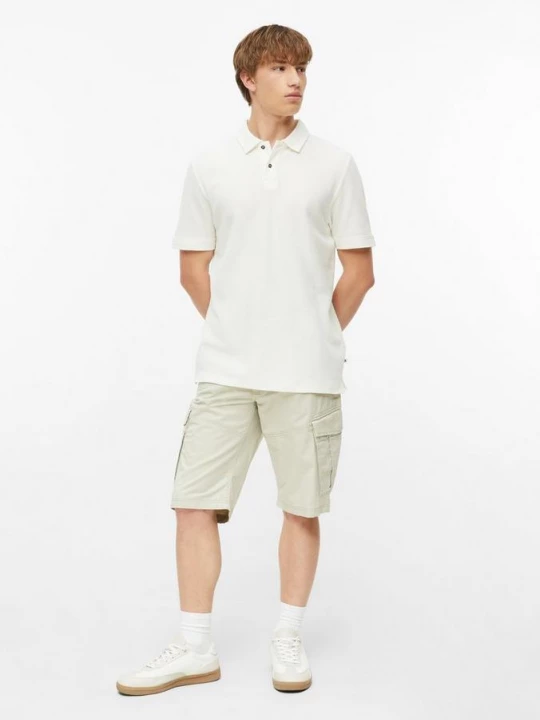 Foto van product Chicago: Cargo shorts met comfort tailleband in stretch katoen s.Oliver beżowy