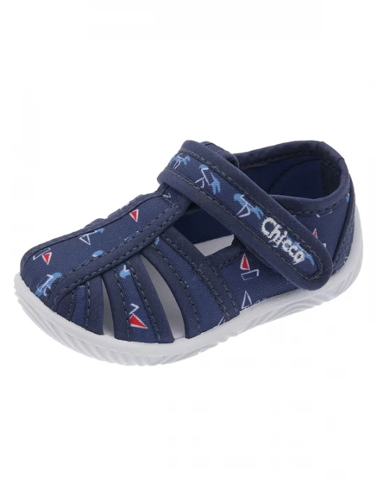 Foto van product Chicco Huisschoenen 'Templar' blauw / donkerblauw / rood / wit