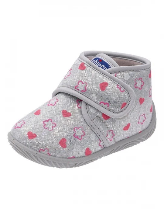 Foto van product Chicco Huisschoenen 'TIMBAL' rood / zilver