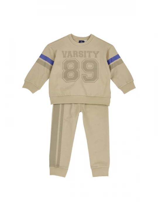 Foto van product Chicco Joggingpak beige / donkerbeige / enziaan