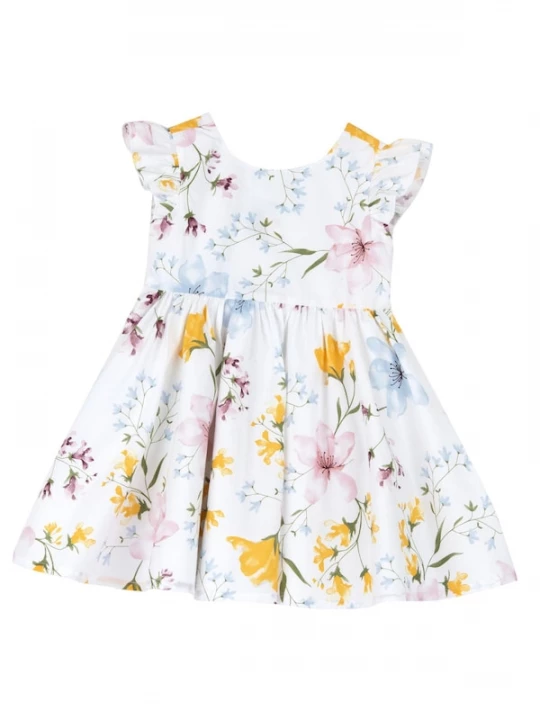 Foto van product Chicco Jurk blauw / geel / rosa / wit