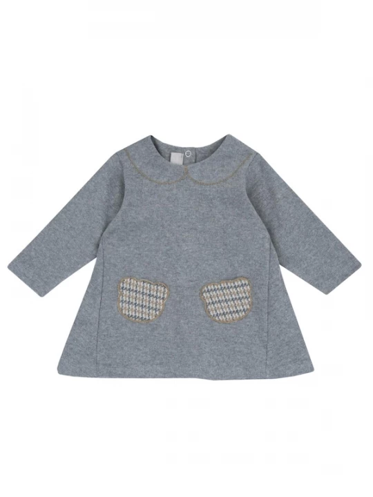 Foto van product Chicco Jurk bruin / stone grey / grijs gemêleerd