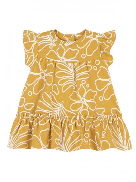 Foto van product Chicco Jurk geel / wit