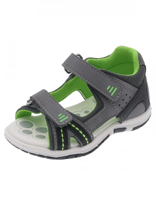 Foto van product Chicco Open schoenen 'Felce' grijs / antraciet / neongroen