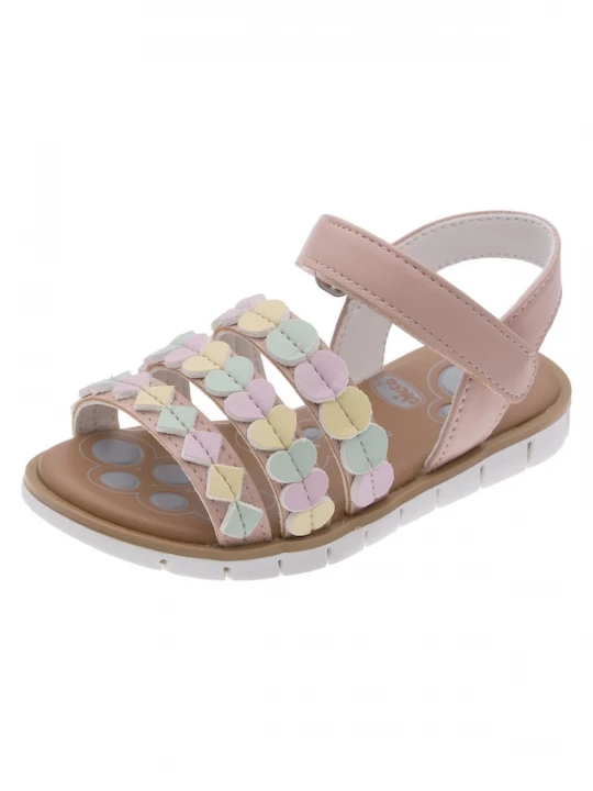 Foto van product Chicco Sandalen 'Clodia' lichtgeel / mintgroen / sering / poederroze