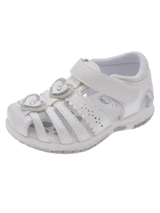 Foto van product Chicco Sandalen 'Fiorda' zilver / wit