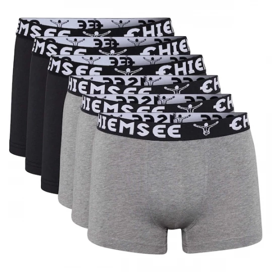 Foto van product CHIEMSEE Boxershorts grijs / zwart