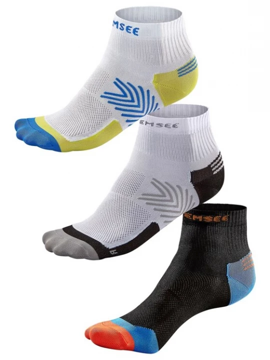 Foto van product CHIEMSEE Sportsokken turquoise / koraal / zwart / wit