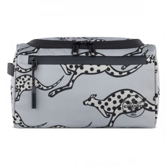 Foto van product CHIEMSEE Toilettas 'Jump N Fly' grijs / zwart / wit