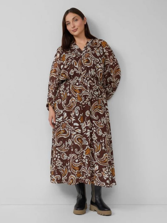 Foto van product Chiffon jurk met effectgaren in een relaxte pasvorm s.Oliver