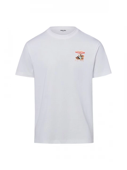 Foto van product Chill Pill Shirt gemengde kleuren / wit