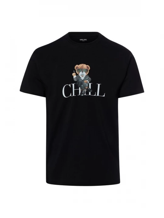 Foto van product Chill Pill Shirt ' Luxury Bear ' bruin / zwart