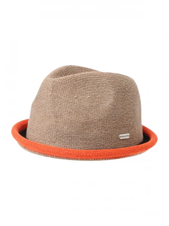 Foto van product chillouts Hoed 'Boston' cappuccino / oranje