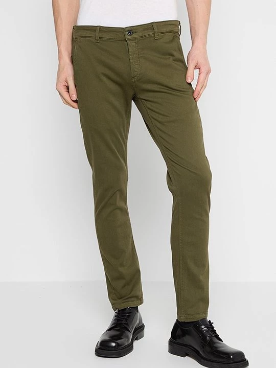 Foto van product Chino Denham olijfgroen