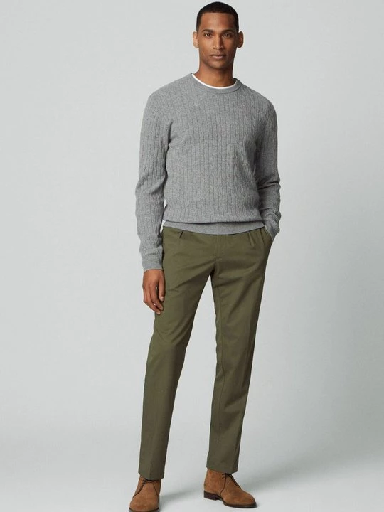 Foto van product Chino Hackett London olijfgroen