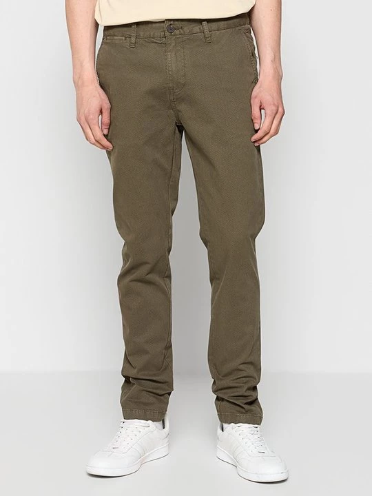 Foto van product Chino INDICODE olijfgroen