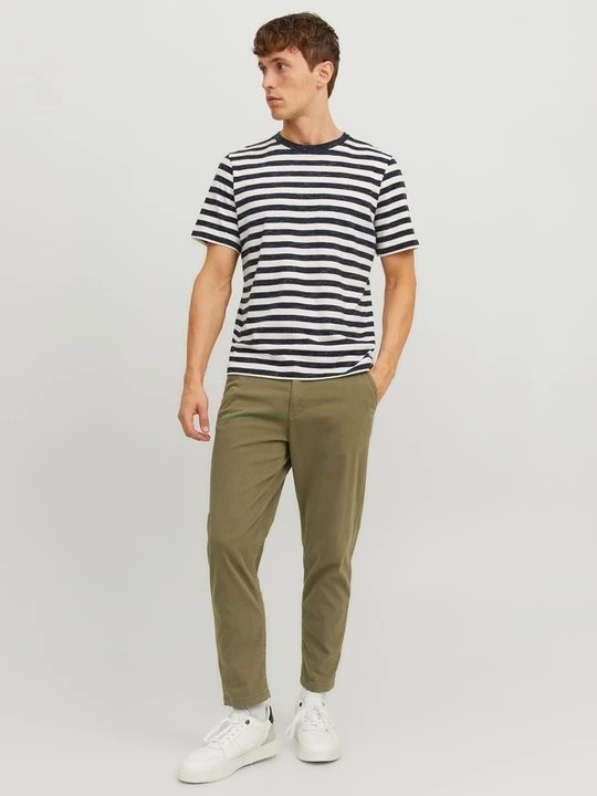 Foto van product Chino Jack&Jones olijfgroen gemêleerd