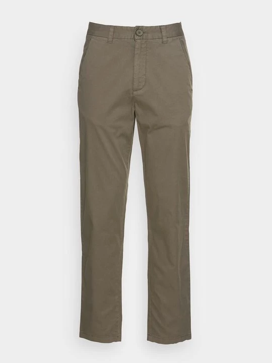 Foto van product Chino KnowledgeCotton Apparel olijfgroen