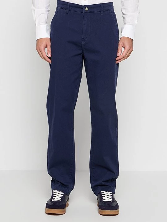 Foto van product Chino lindbergh donkerblauw