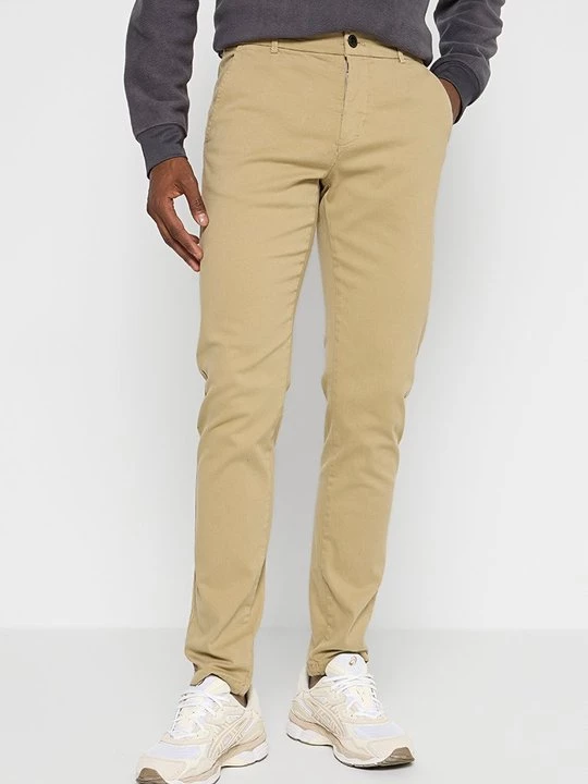 Foto van product Chino lindbergh zandkleur