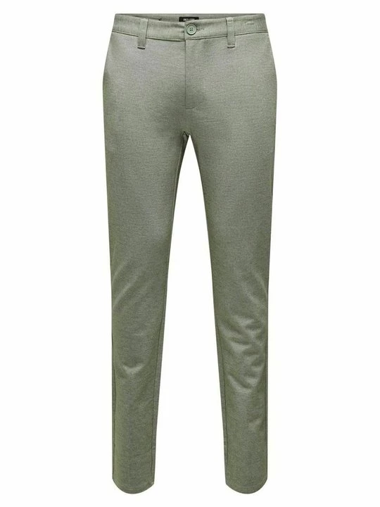 Foto van product Chino Only & Sons olijfgroen