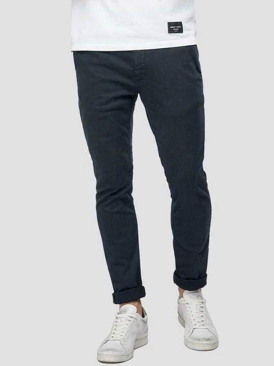 Foto van product Chino Replay donkerblauw