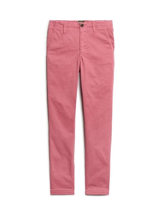 Foto van product Chino Superdry donkerroze