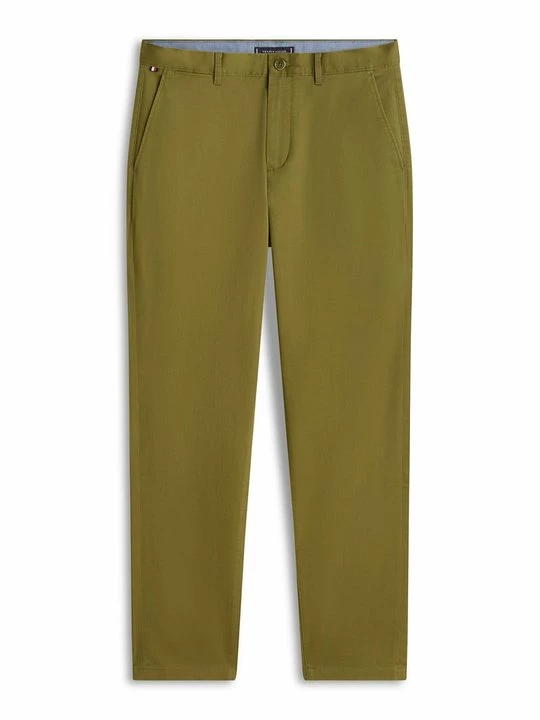 Foto van product Chino Tommy Hilfiger olijfgroen