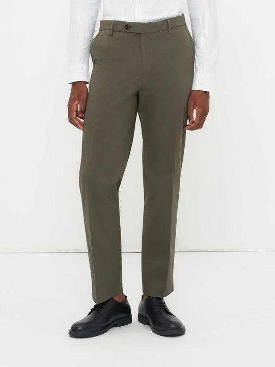 Foto van product Chino Tommy Hilfiger olijfgroen