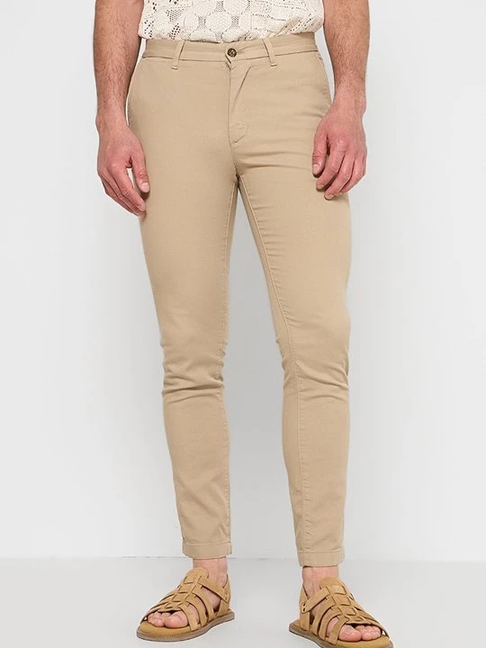 Foto van product Chino Tommy Hilfiger zandkleur