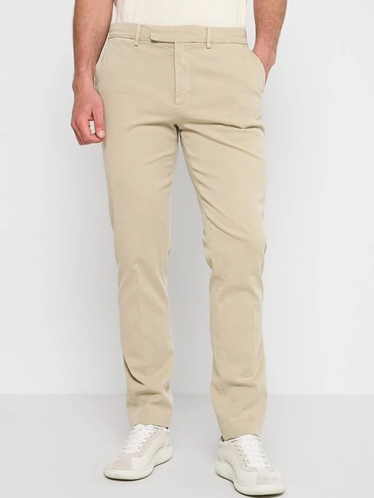 Foto van product Chino Tommy Hilfiger zandkleur