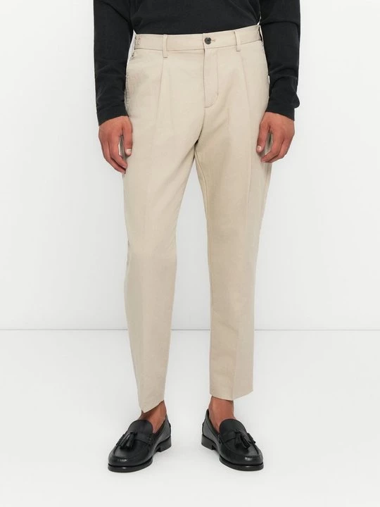 Foto van product Chino Tommy Hilfiger zandkleur