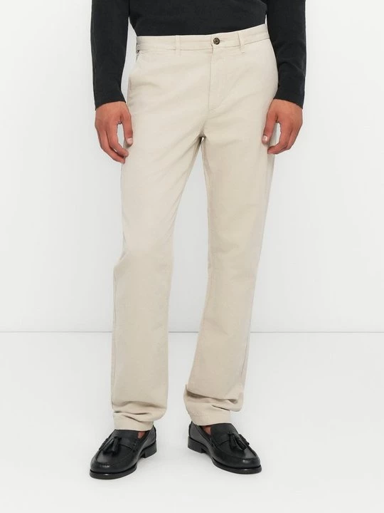 Foto van product Chino Tommy Hilfiger zandkleur