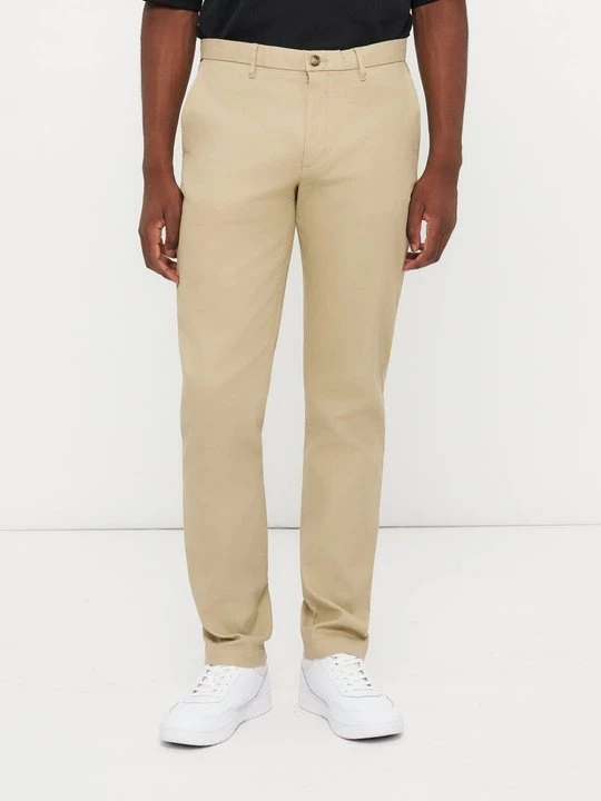 Foto van product Chino Tommy Hilfiger zandkleur