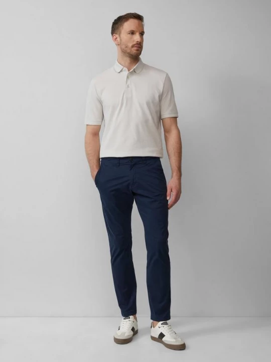 Foto van product Chino van fijn stretchkatoen s.Oliver blauw