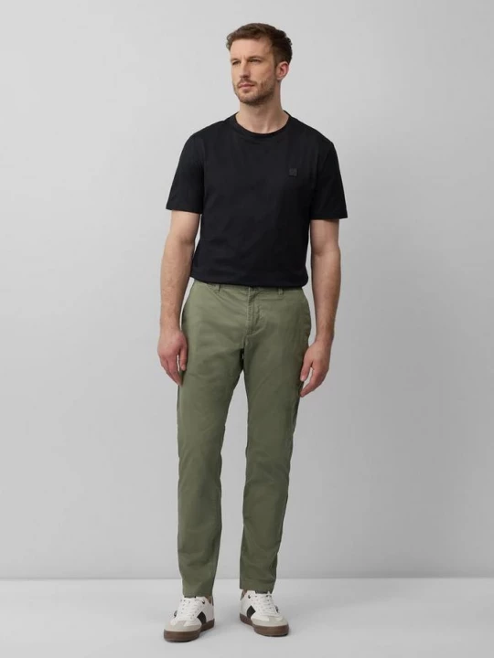 Foto van product Chino van fijn stretchkatoen s.Oliver olijfgroen
