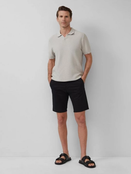 Foto van product Chinoshort van fijn stretchkatoen s.Oliver zwart
