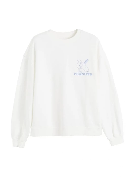 Foto van product Chinti & Parker Sweatshirt 'Peanuts Athletics' crème / sering
