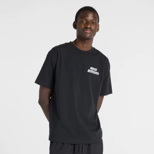 Foto van product Chrome Runner T-Shirt New Balance zwart
