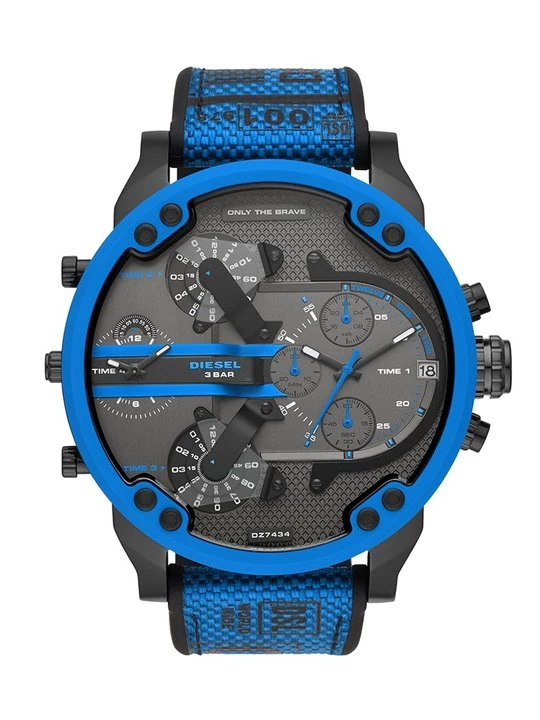 Foto van product Chronograaf Diesel blauw