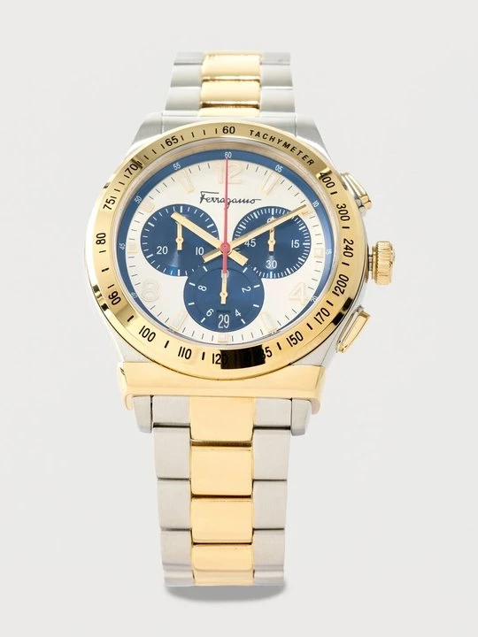 Foto van product Chronograaf FERRAGAMO goudkleurig