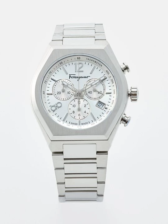 Foto van product Chronograaf FERRAGAMO zilverkleurig