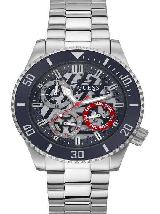 Foto van product Chronograaf Guess zilverkleurig