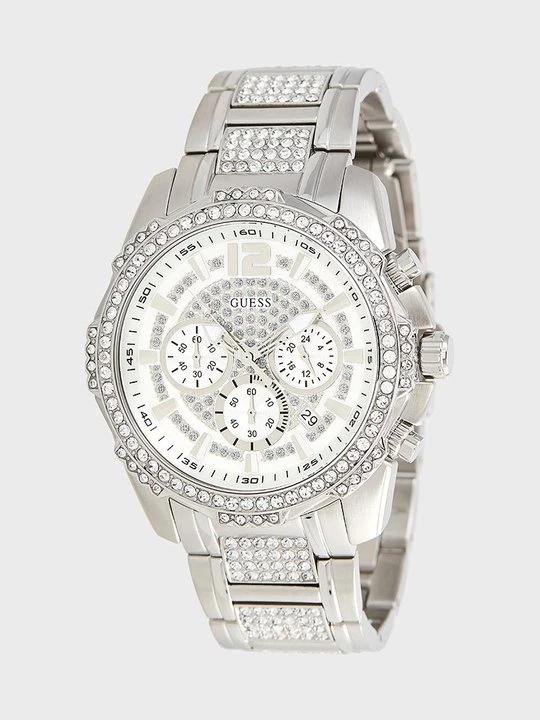 Foto van product Chronograaf Guess zilverkleurig