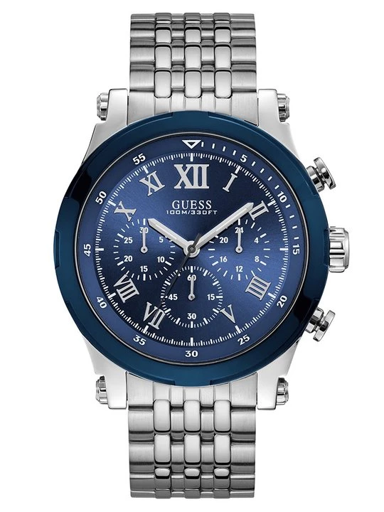 Foto van product Chronograaf Guess zilverkleurig