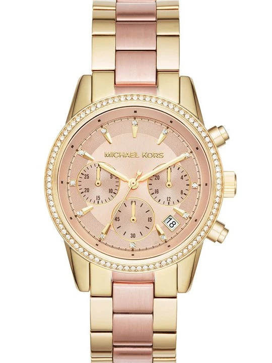 Foto van product Chronograaf Michael Kors goudkleurig
