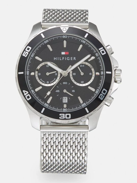 Foto van product Chronograaf Tommy Hilfiger zilverkleurig